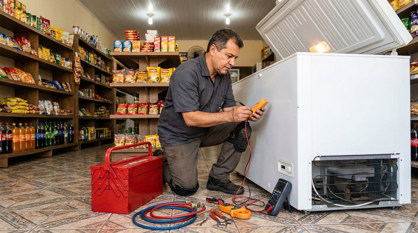 Ajuste de Temperatura do Freezer em Vila Velha‑ES